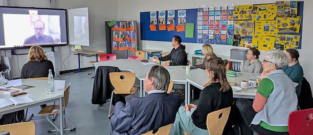 Uriel Kashi, Reiseleiter und Dozent aus Jerusalem, spricht aus der Perspektive der israelischen Zivilgesellschaft zum aktuellen Kriegsgeschehen in Israel, dem Gazastreifen und im Libanon